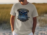 United States Air Force T-Shirt | Patriotic Military Veteran Gift | Service Before Self, Integrity, Excellence USAF Tee thumbnail 1