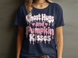 Ghost Hugs and Pumpkin Kisses Tee or Sweatshirt thumbnail 10