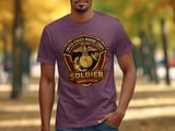US Marine Corps Veteran T-Shirt | Semper Fidelis Soldier Tee | Eagle Globe Anchor Military Patriotic Shirt | USMC Gift for Him thumbnail 3