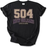 504 New Orleans Louisiana Tee thumbnail 5