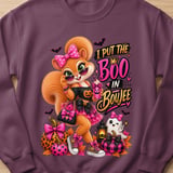 Boo in Boujee Sally the Squirrel Sweatshirt thumbnail 16