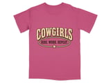 Cowgirls Ride Work Repeat Tee thumbnail 4