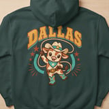 Dallas Rodeo Cow Hoodie thumbnail 3