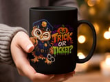 Trick Or Ticket Police Owl Mug thumbnail 13