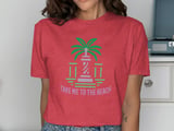 Take Me To The Beach T-Shirt, Palm Tree Vacation Tee, Summer Coastal Graphic Shirt, Tropical Aesthetic Gift thumbnail 5