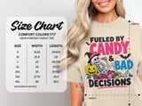 Fueled By Candy & Bad Decisions T-Shirt thumbnail 3