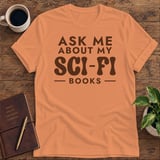 Ask Me About My Sci-Fi Books Softstyle Tee thumbnail 10