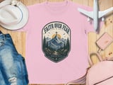 Faith Over Fear Christian Youth T-Shirt | Rustic Mountain Cross Graphic Tee | Inspirational Walk By Faith Religious Top | Spiritual Nature Gift thumbnail 10