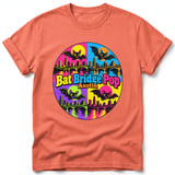 Bat Bridge Pop ~ Comfort Colors Premium Tee thumbnail 4