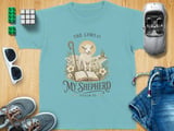 The Lord Is My Shepherd Psalm 23 Bible Verse Christian Youth T-shirt, Vintage Lamb Religious Faith Graphic Tee thumbnail 8