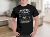 Funny Newfie Dog Anatomy Tee thumbnail 9