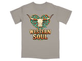 Western Soul Leopard Skull T-Shirt thumbnail 7