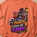 Randy the Raccoon Halloween Candy Sweatshirt thumbnail 13
