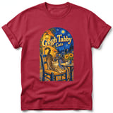 Gogh Tabby ~ Comfort Colors Premium Tee thumbnail 2