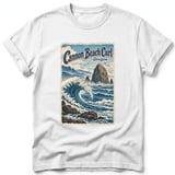 Cannon Beach Curl ~ Comfort Colors Premium Tee thumbnail 9
