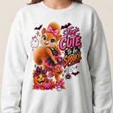 Too Cute Sally the Squirrel Halloween Sweatshirt thumbnail 7