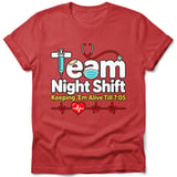 Team Night Shift Nurse Tee thumbnail 3