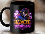 Haunted By Hold Music Crow Mug thumbnail 9