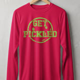 Pickleball Sport-Tek Long Sleeve Tee, Get Pickled, Sun Shield Shirt thumbnail 8