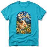 Gogh Guinea Pig ~ Comfort Colors Premium Tee thumbnail 5