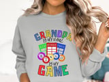 Grandpa's Game Day Bingo Sweatshirt thumbnail 3