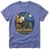 Gogh Siamese ~ Comfort Colors Premium Tee thumbnail 10