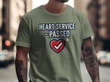 Heart Service Passed T-Shirt: Successful Operation Milestone, Cardiac Recovery Apparel thumbnail 12