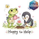 Hoppy to Help Clipart thumbnail 1