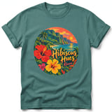 Hibiscus Hues ~ Comfort Colors Premium Tee thumbnail 8