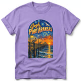 Gogh Port Aransas ~ Comfort Colors Premium Tee thumbnail 6
