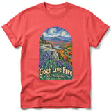 Gogh Live Free ~ Comfort Colors Premium Tee thumbnail 3