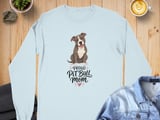 Proud Pit Bull Mom Long Sleeve Tee thumbnail 16