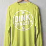 Pickleball Sport-Tek Long Sleeve Tee, Dink Dynasty, UV Sun Shield Shirt for Outdoor Open Play thumbnail 9