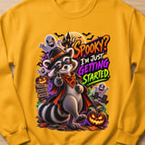 Randy the Raccoon Spooky Halloween Sweatshirt thumbnail 9