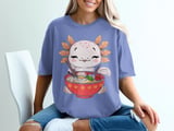 Axolotl Ramen Dreamer T-Shirt thumbnail 3