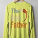 Pickleball Sport-Tek Long Sleeve Tee, The Dink Father, Lightweight Moisture Wicking Sun Shield Shirt thumbnail 9