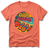Gogh Flip Flops ~ Comfort Colors Premium Tee thumbnail 4