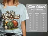Good Times Roll" Bocce Beach Vintage T-Shirt thumbnail 7