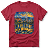 Mile High Gogh ~ Comfort Colors Premium Tee thumbnail 3