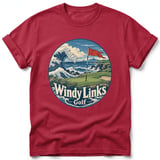 Windy Links ~ Comfort Colors Premium Tee thumbnail 2