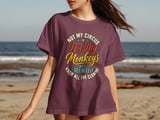 Not My Circus Not My Monkeys Tee thumbnail 2