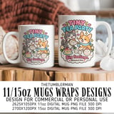 Tiny Tea Party Digital Mug Wrap thumbnail 1