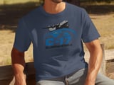 C-17 Globemaster III T-Shirt, Air Force Military Aircraft Tee, Aviation Fan Pilot Gift for Him, Veteran Shirt thumbnail 4
