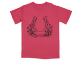 Whimsical Lucky Horseshoe T-Shirt thumbnail 3