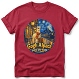 Gogh Alpaca ~ Comfort Colors Premium Tee thumbnail 2
