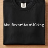 The Favorite Sibling Tee thumbnail 7