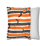 Halloween Bat Brush Stroke Pillows & Pillow Cases, Spooky Home Decor Table Runner, Goth Fall Gift Idea thumbnail 10