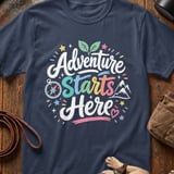 Adventure Starts Here T-Shirt thumbnail 6