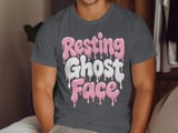 Resting Ghost Face Tee or Sweatshirt thumbnail 6