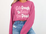 Cute Enough to Raise the Dead Tee thumbnail 11